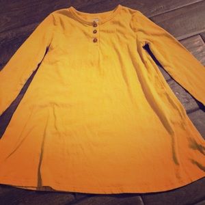 Yellow dress super cute for fall